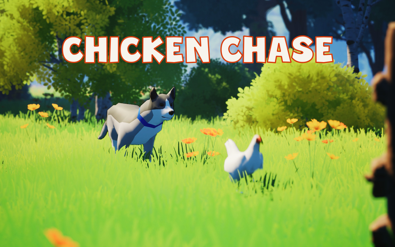 Screenshot of Chicken Chase